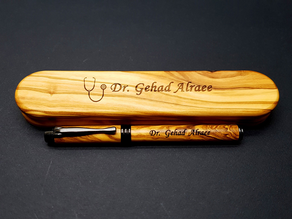 Personalized-Doctor-Gift,-Doctor-Appreciation-Gift,-gift-for-a-doctor-fountain-pen-olive-wood-pen-wooden-pen_200653