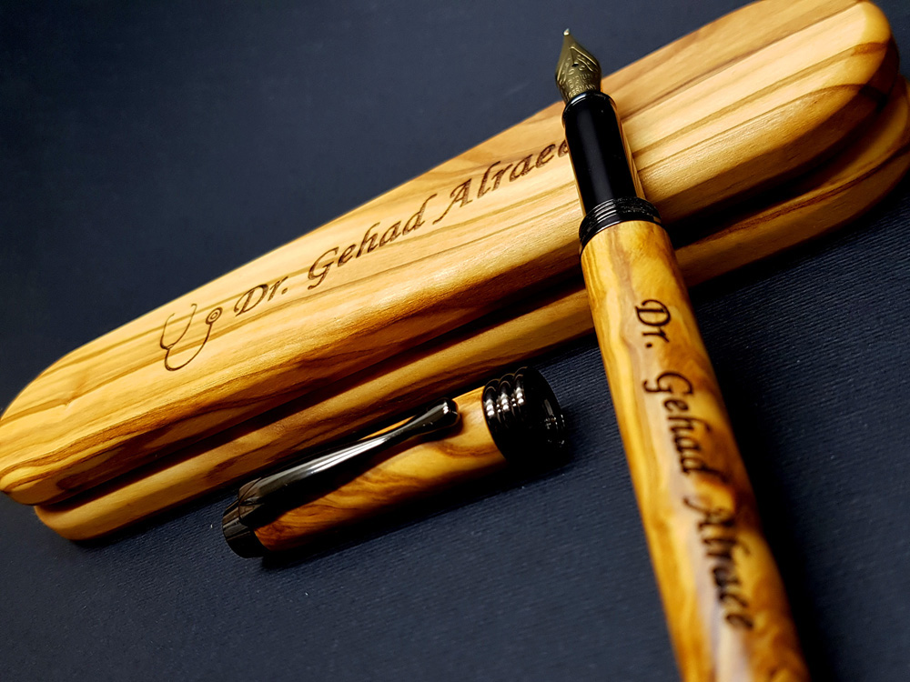 Personalized-Doctor-Gift,-Doctor-Appreciation-Gift,-gift-for-a-doctor-fountain-pen-olive-wood-pen-wooden-pen_201153