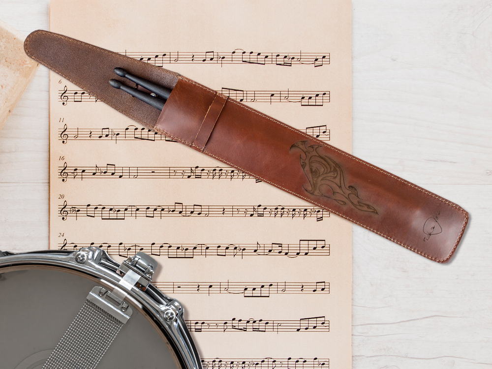 Leather-Drumstick-Holder-gift-for-a-drummer